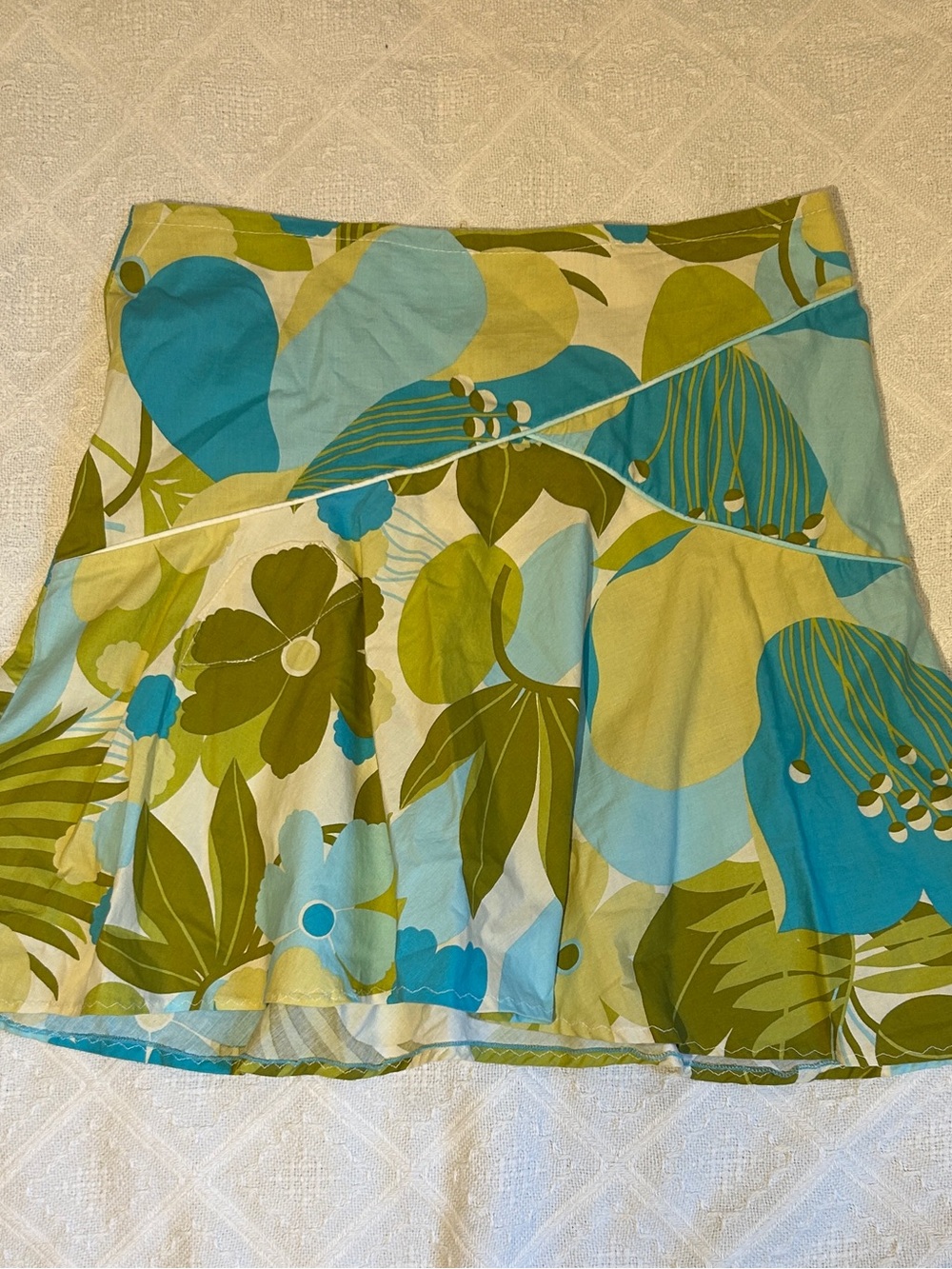 Tropical Floral Skirt